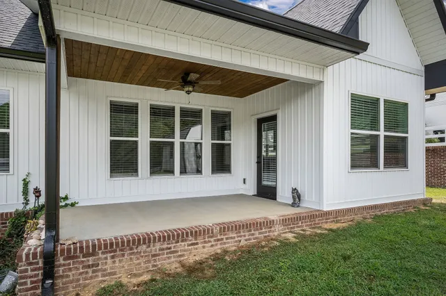 a view of house with front door