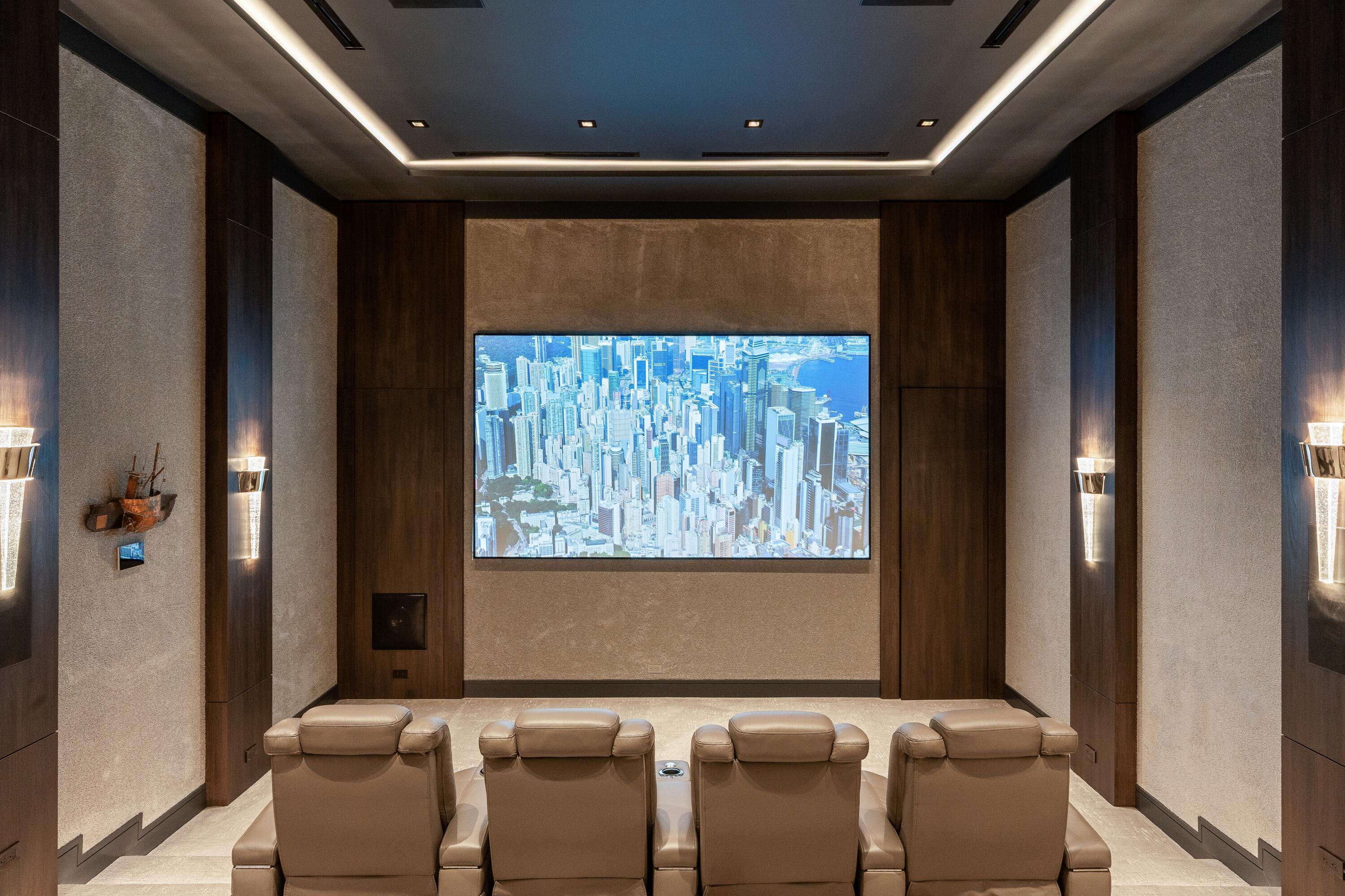 5211 Pennock Point Road Jupiter, FL 33458 - Photo 32 of 69 a view of a hallway with a couch and a large window with garden view