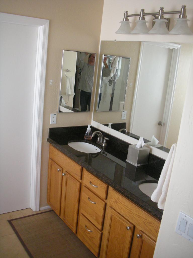 1714 East Harwell Road Phoenix, AZ 85042 - Photo 4 of 27 Master Bath Dual Granite Vanity