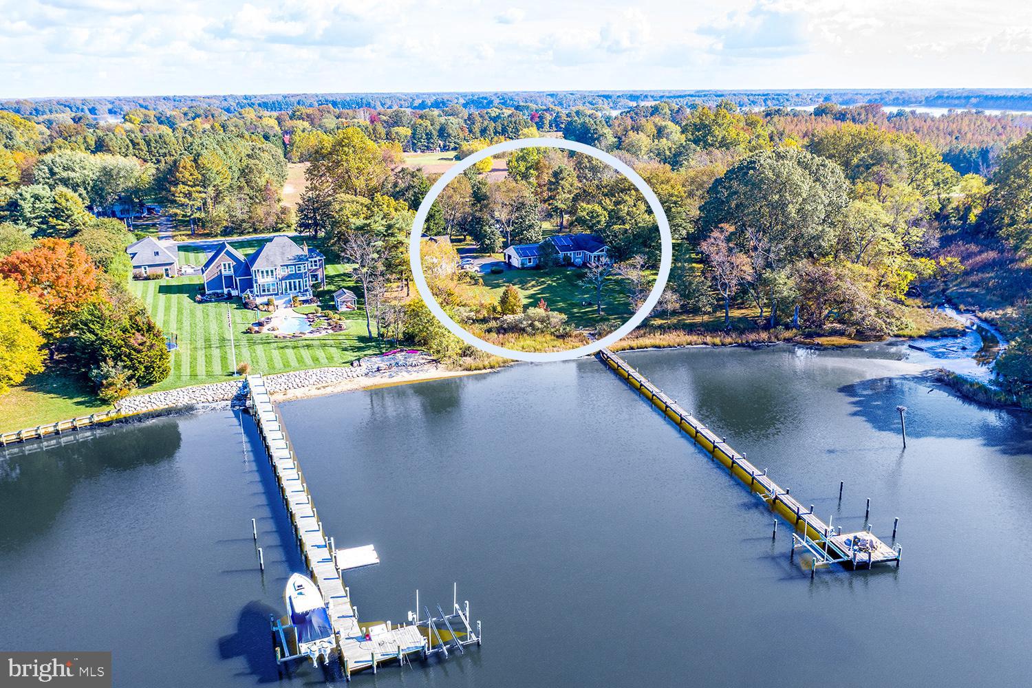 2520 Bennett Point Road Queenstown, MD 21658 - Photo 11 of 51 286 Feet of Prime Water Frontage . 250 Ft. Pier