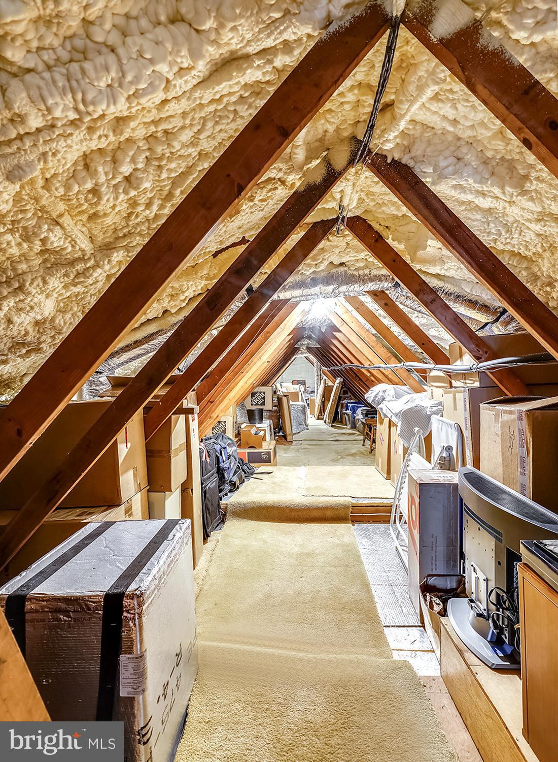 2520 Bennett Point Road Queenstown, MD 21658 - Photo 46 of 51 Insulated Walk-In Attic Providing MEGA Storage