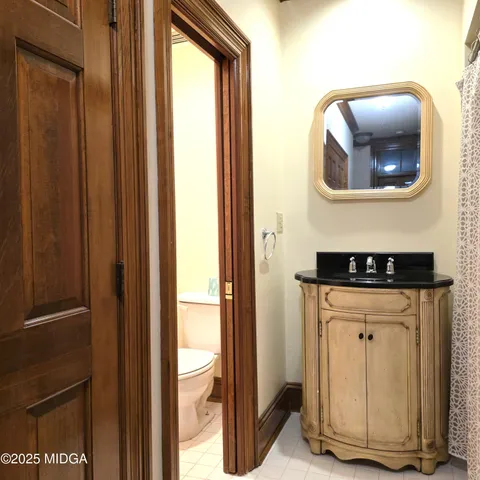 a view of a door and utility room