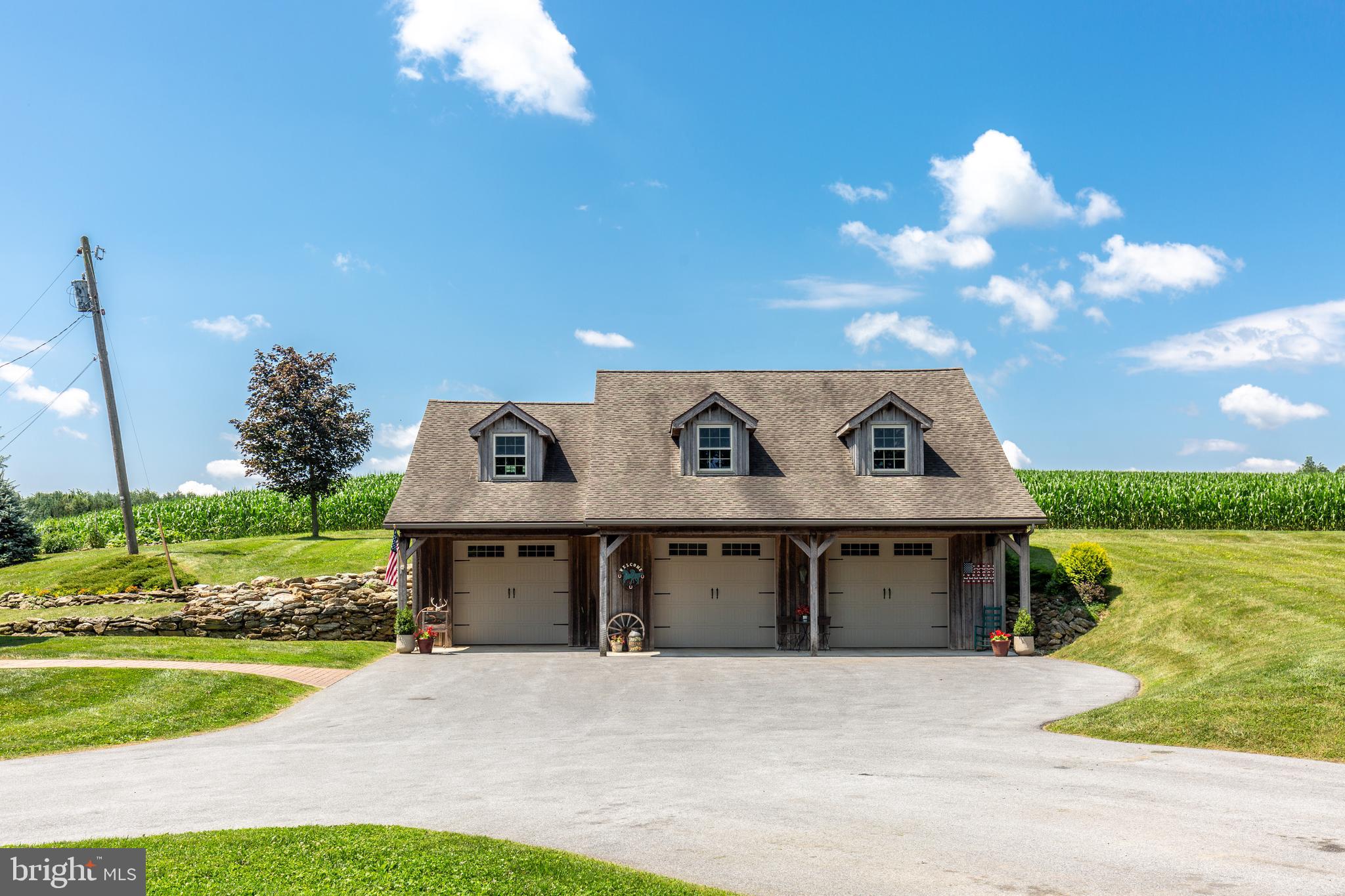 1020 Fridinger Mill Road Westminster, MD 21157 - Photo 50 of 79 3 BAY BANK BARN STYLE GARAGE WITH 10 x 9 DOORS