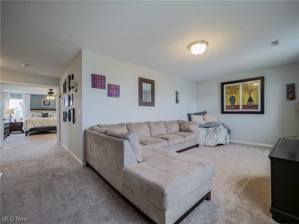 37571 Amber Way North Ridgeville, OH 44039 - Photo 26 of 35 View of carpeted living room