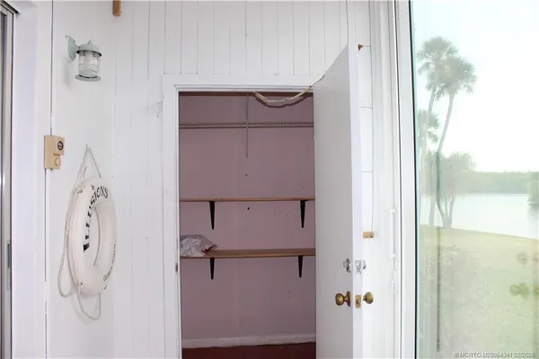 a view of walk in closet