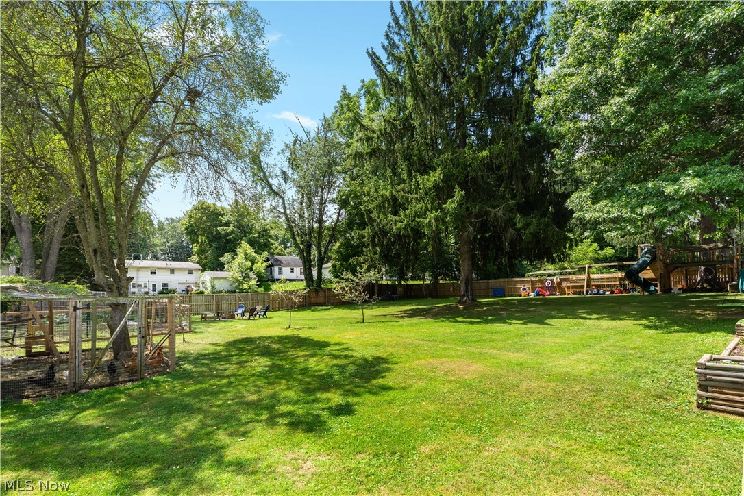 4644 16th Street Northwest Canton, OH 44708 - Photo 35 of 39 A large backyard with a garden.