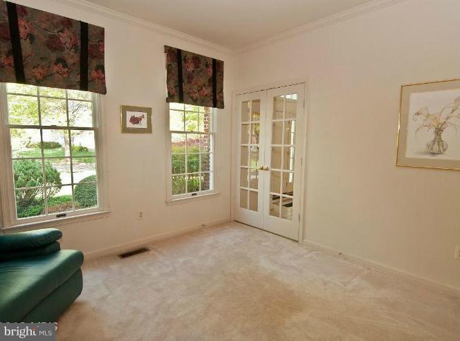 9705 Starling Road Ellicott City, MD 21042 - Photo 14 of 26 Main Level Library/Office w/French Door Entry