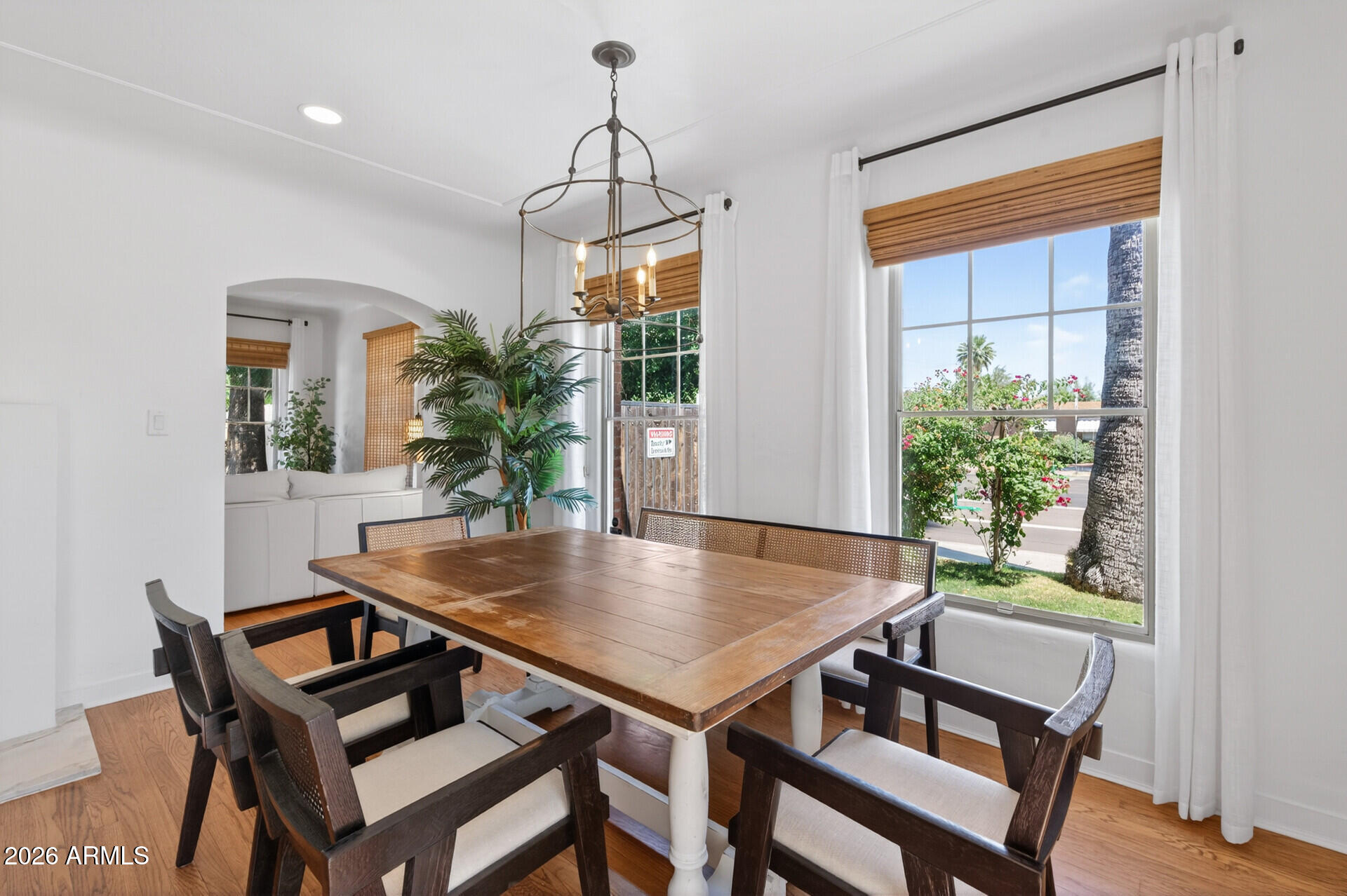 130 East Alvarado Road Phoenix, AZ 85004 - Photo 11 of 49 a view of a dining room with furniture window and wooden floor