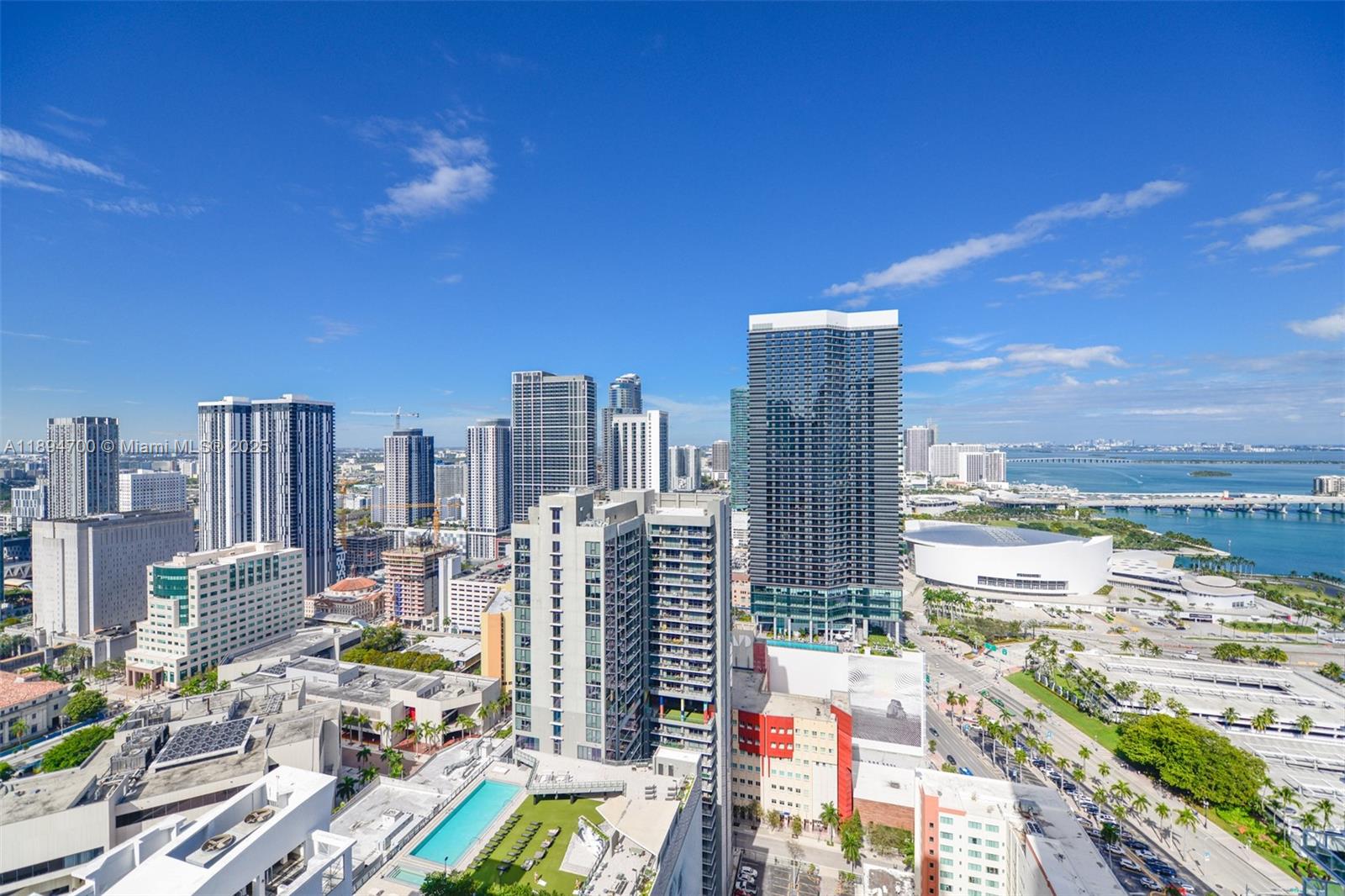 253 Northeast 2nd Street, Unit 3902 Miami, FL 33132 - Photo 4 of 47 a view of city