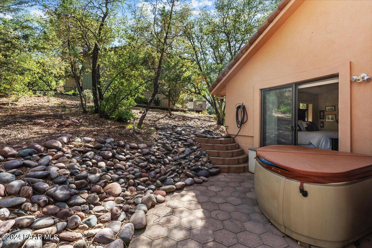 1291 Tanglewood Road Prescott, AZ 86303 - Photo 15 of 29 15-Patio Off Master With Spa