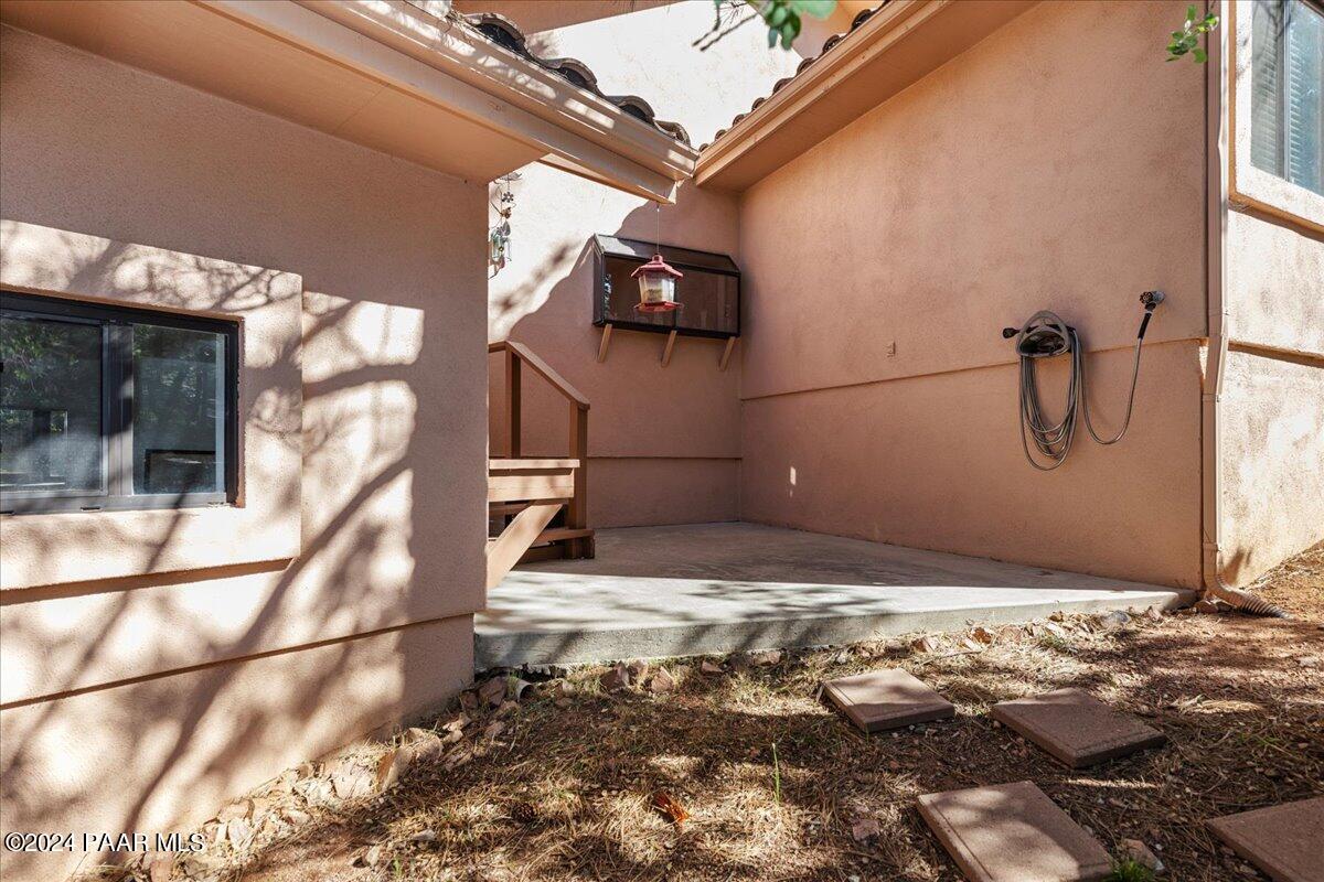 1291 Tanglewood Road Prescott, AZ 86303 - Photo 26 of 29 26-Patio Off Laundry Room