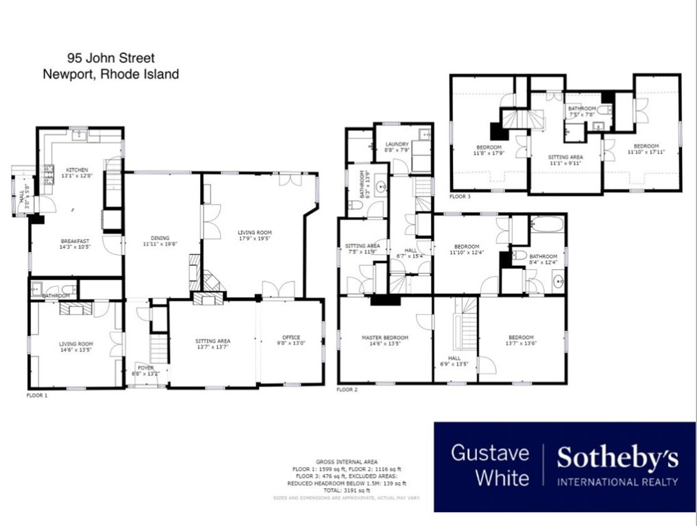 95 John Street Newport, RI 02840 - Photo 44 of 44 Floor plan