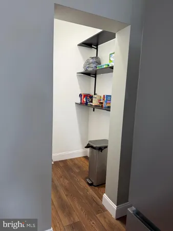 a view of storage and utility room