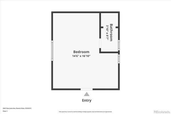 a picture of door with an open kitchen view