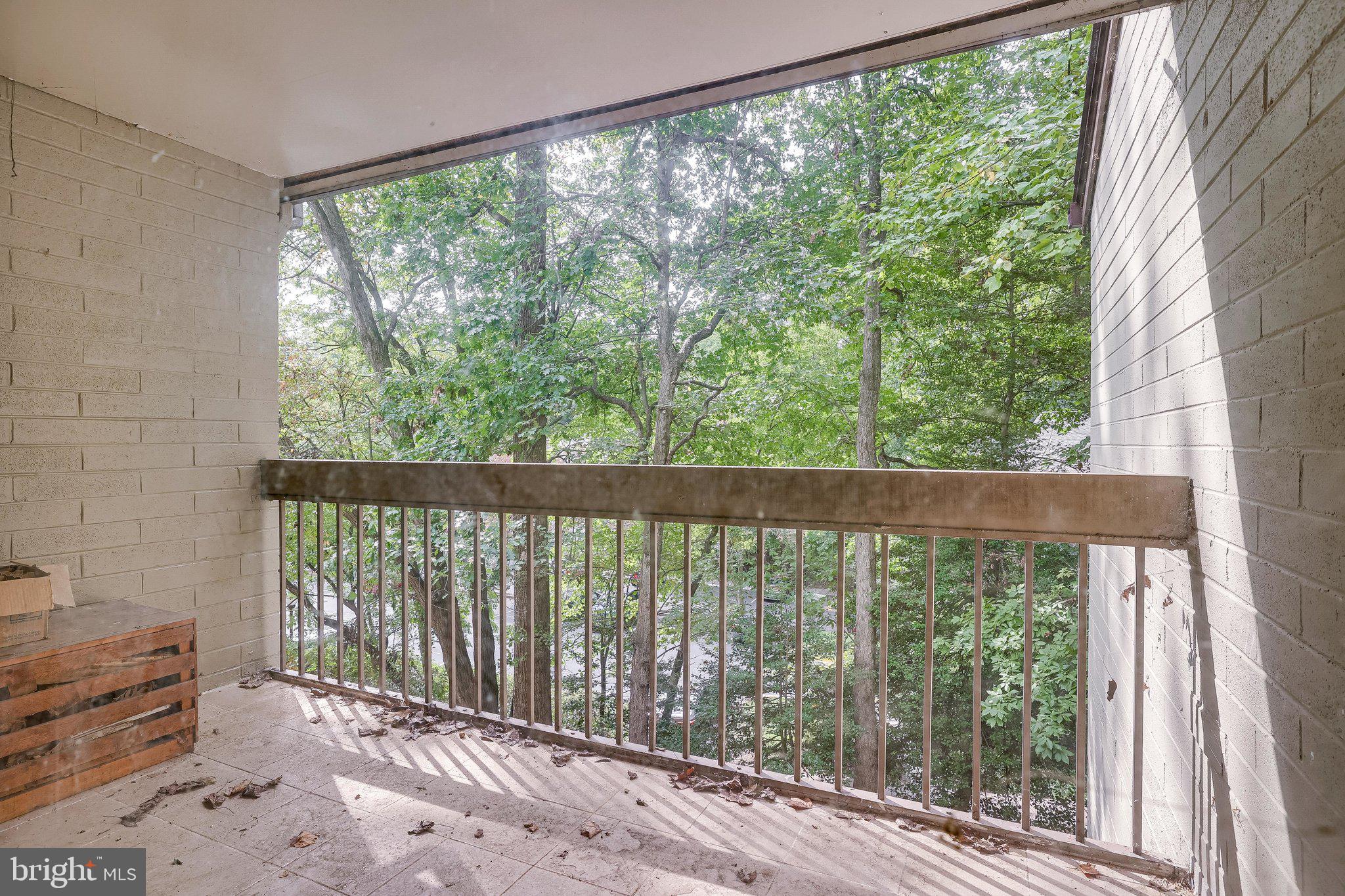 2210 Springwood Drive, Unit 207 Reston, VA 20191 - Photo 25 of 28 Balcony off Living Room