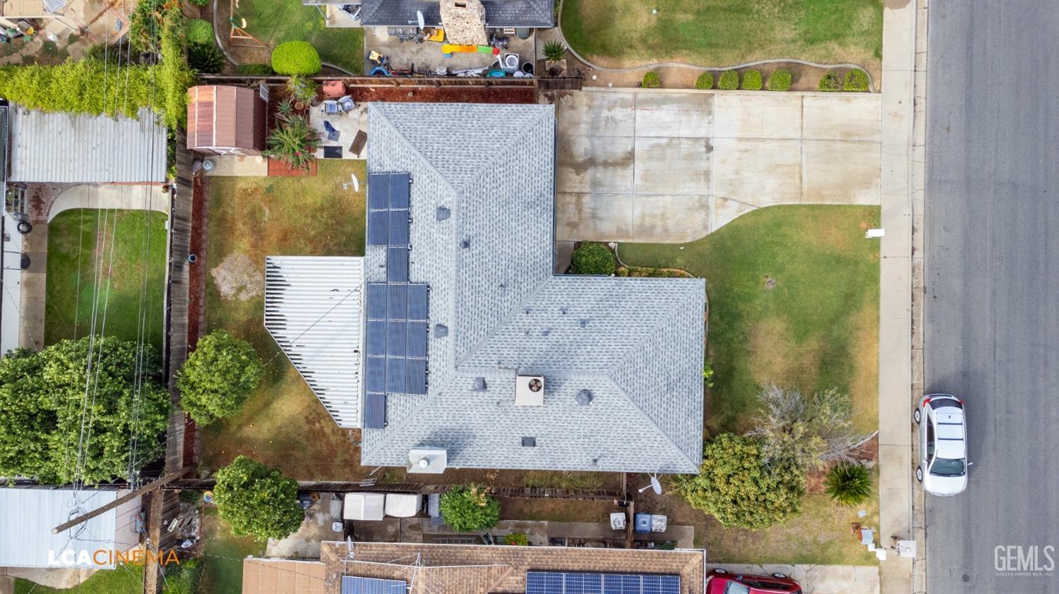 Undisclosed Address Bakersfield, CA 93306 - Photo 12 of 27 an aerial view of a house