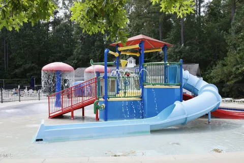 a view of a volley ball court