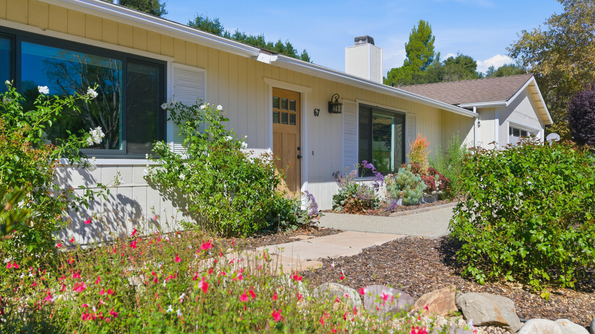 67 Pepperwood Way Solvang, CA 93463 - Photo 21 of 25 front view of a house with a yard