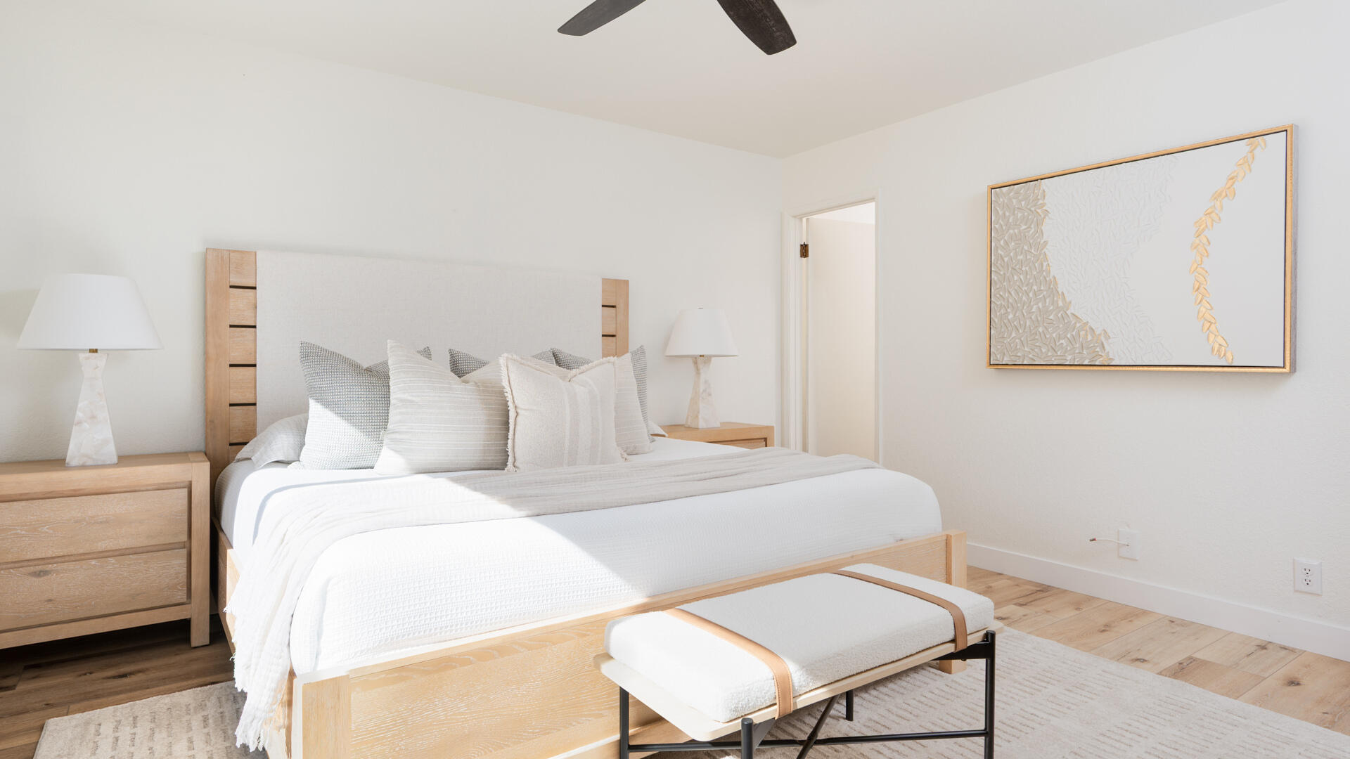 67 Pepperwood Way Solvang, CA 93463 - Photo 10 of 25 a room with a bed and furniture