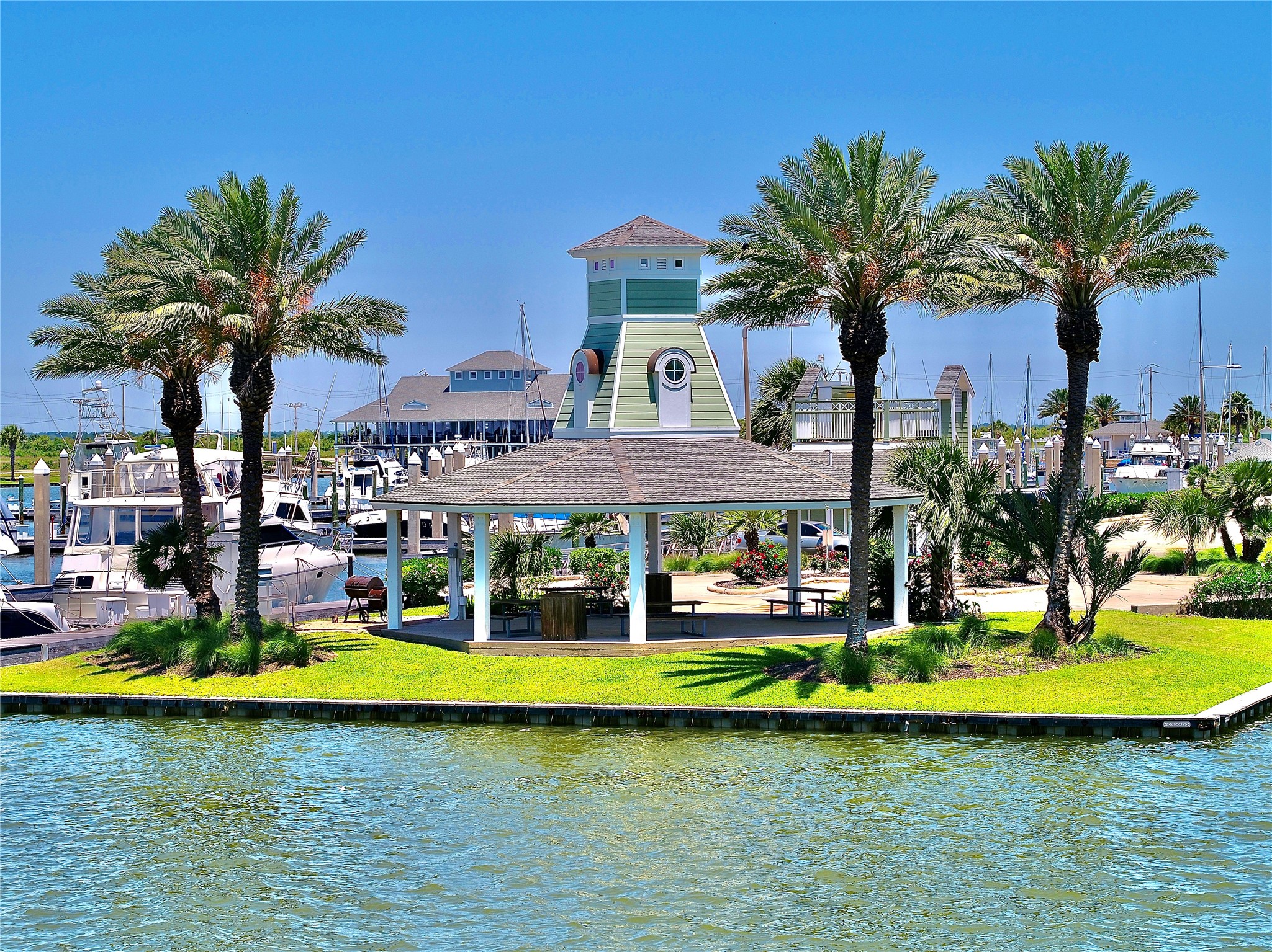 2 Little Torch Hitchcock, TX 77563 - Photo 37 of 49 a view of a swimming pool with palm trees