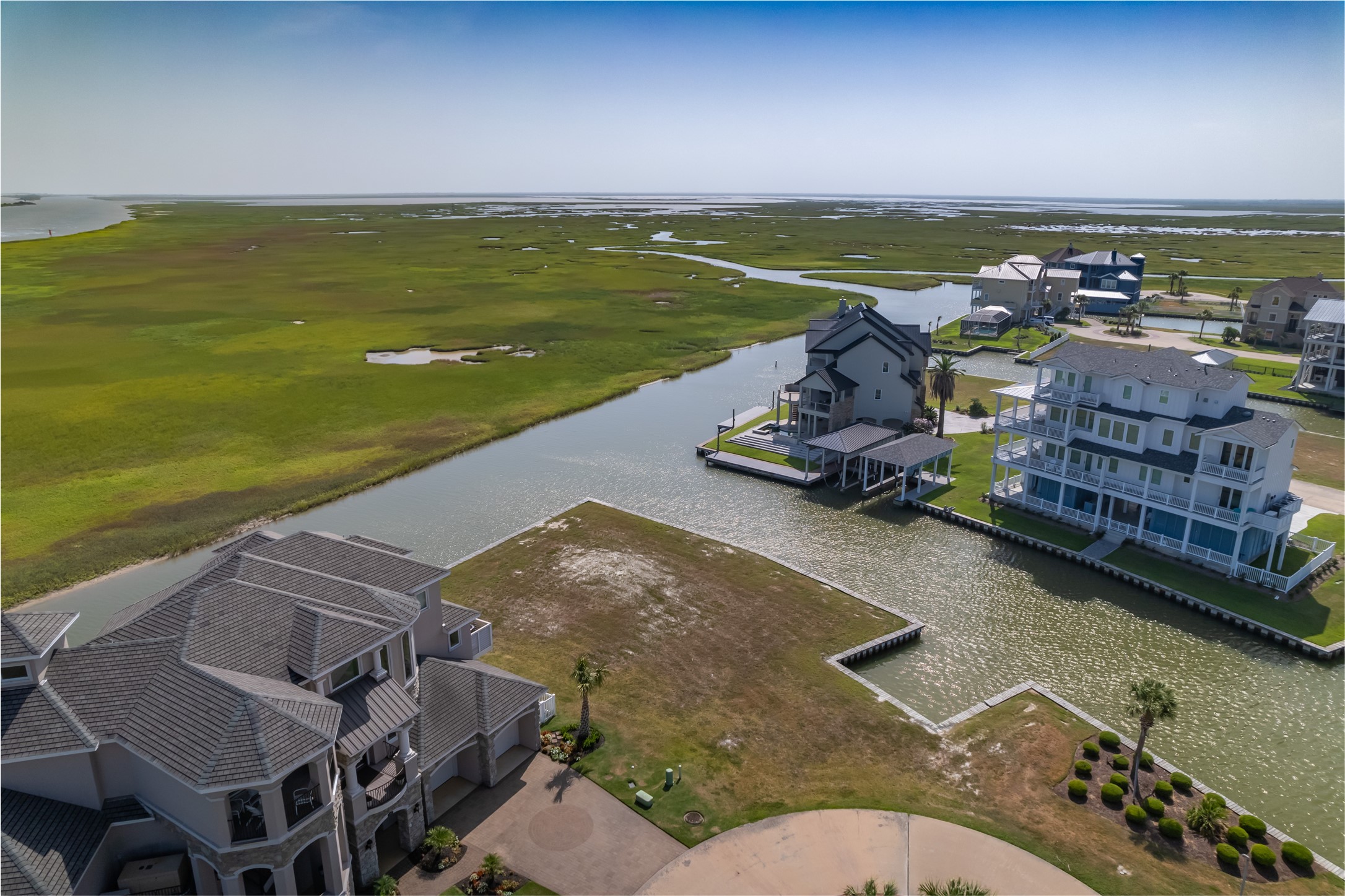 2 Little Torch Hitchcock, TX 77563 - Photo 9 of 49 a view of a pool yard and ocean view