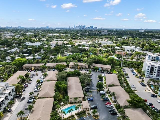 2907 Northeast 8th Terrace, Unit 101 Wilton Manors, FL 33334 - Photo 24 of 24 an aerial view of a city
