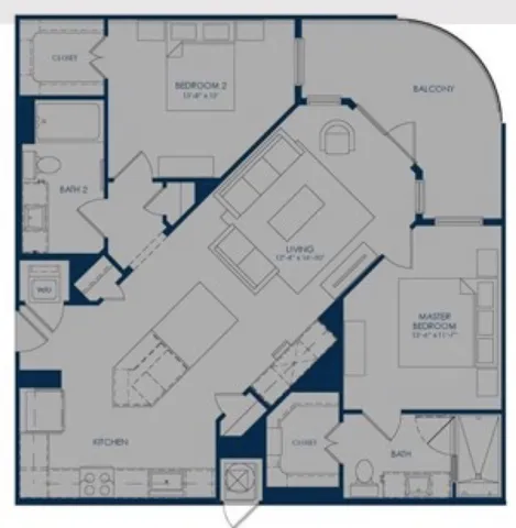 a kitchen with a dining table cabinets and appliances