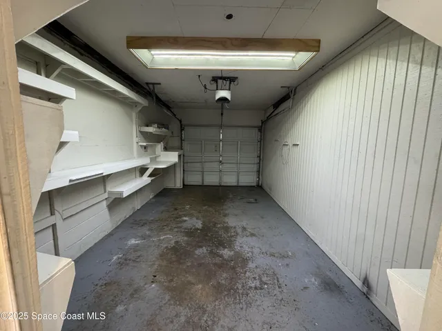 a backyard of a house