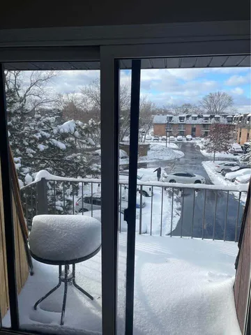 a view of a city from a window