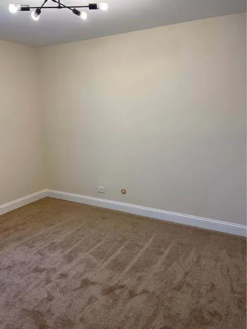 a room with an empty space