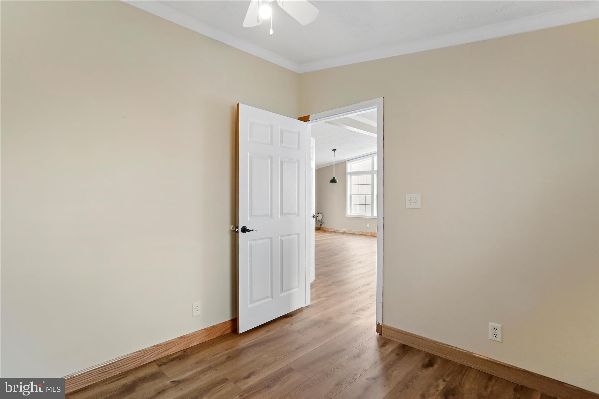 3688 Ash Ruckman Road Augusta, WV 26704 - Photo 30 of 66 a view of a hallway with wooden floor