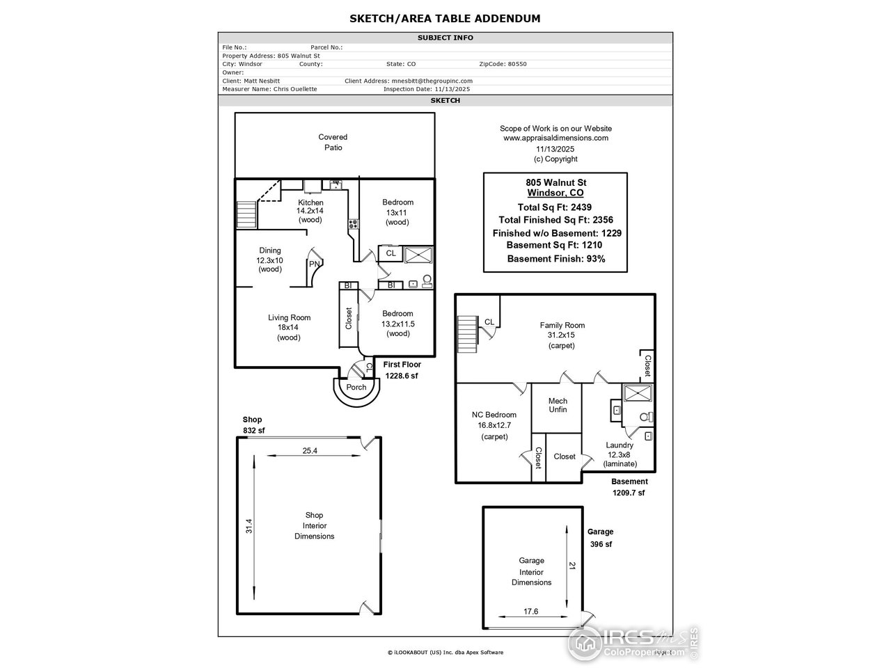 805 Walnut Street Windsor, CO 80550 - Photo 33 of 33 Excellent floor plan