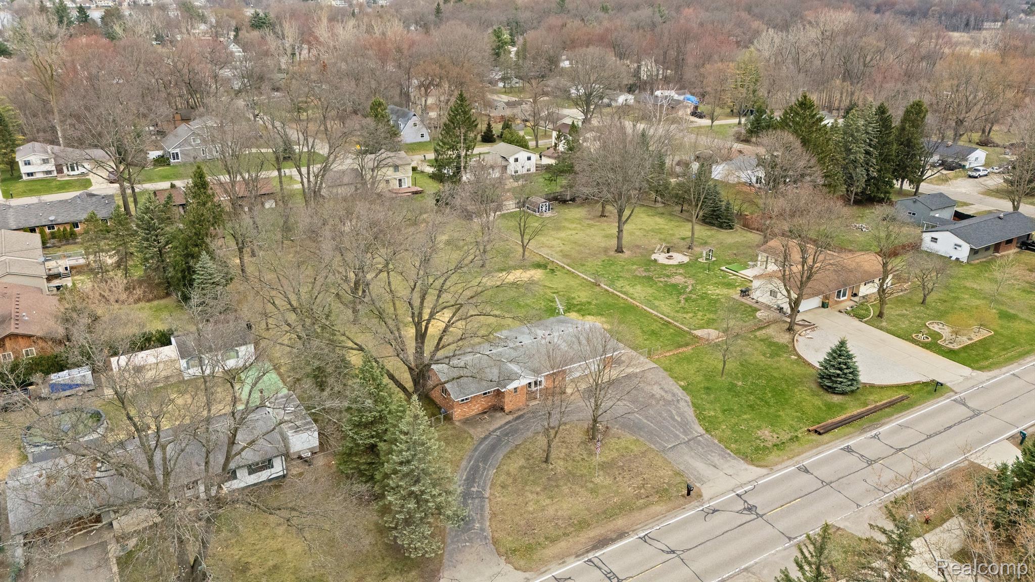 3024 Potter Road Wixom, MI 48393 - Photo 22 of 28 Drone - Neighborhood