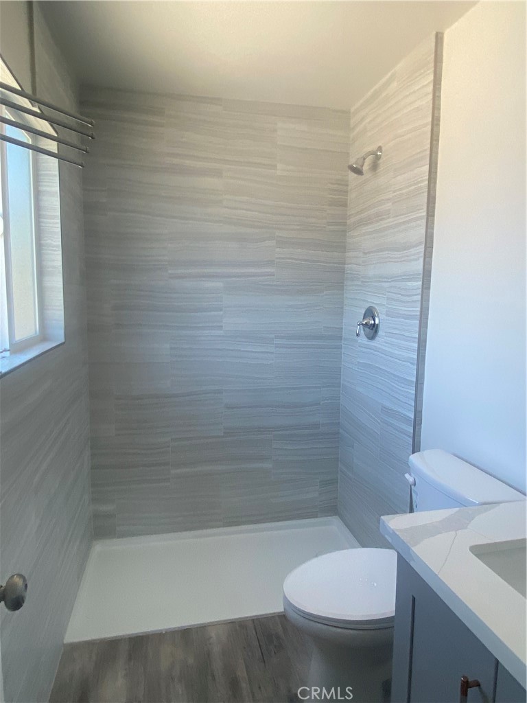 26891 Vista Del Mar, Unit A Dana Point, CA 92624 - Photo 10 of 25 a bathroom with a shower and a toilet