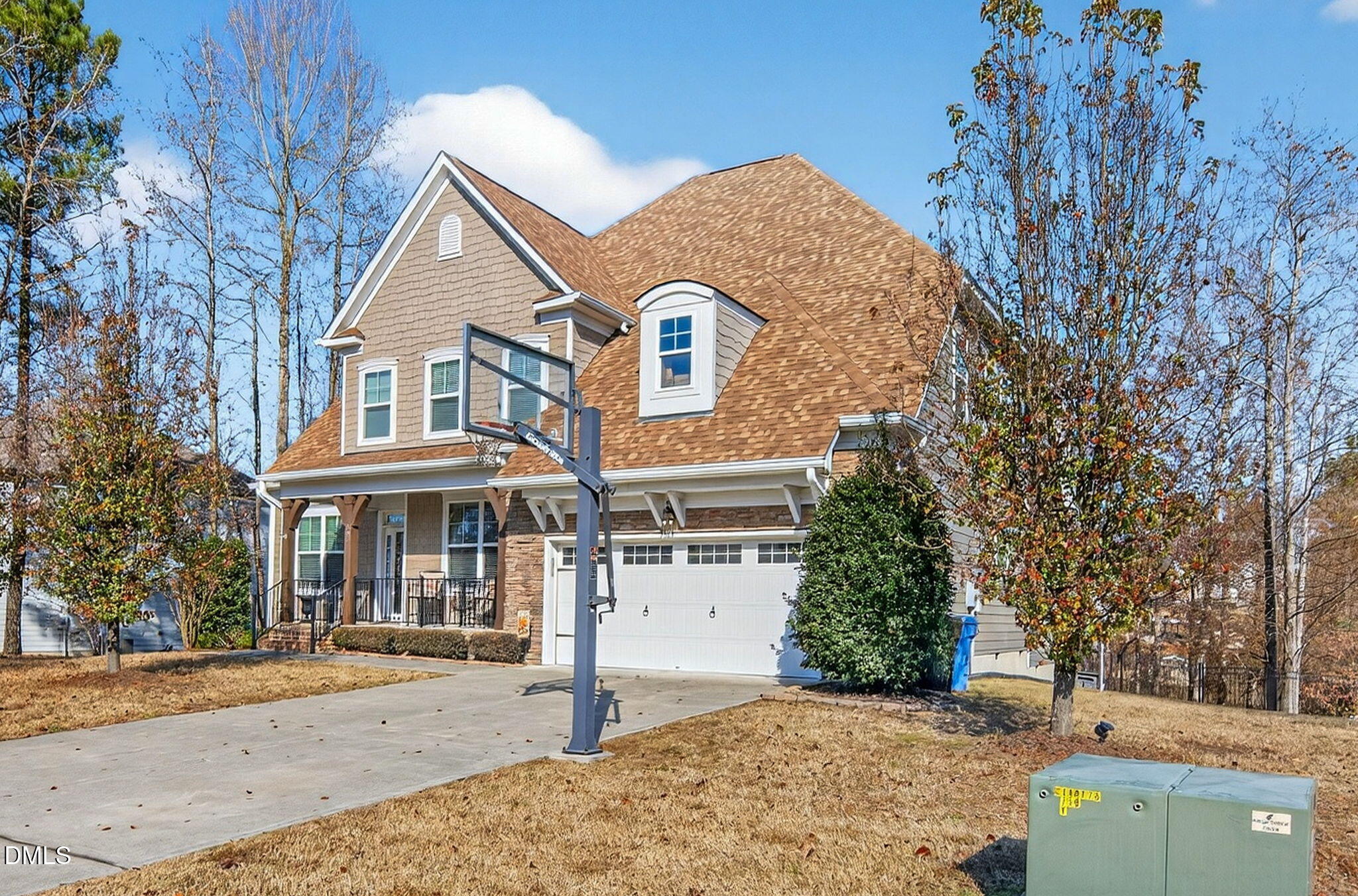 307 Marbella Drive Rolesville, NC 27571 - Photo 4 of 65 a front view of a house with a yard