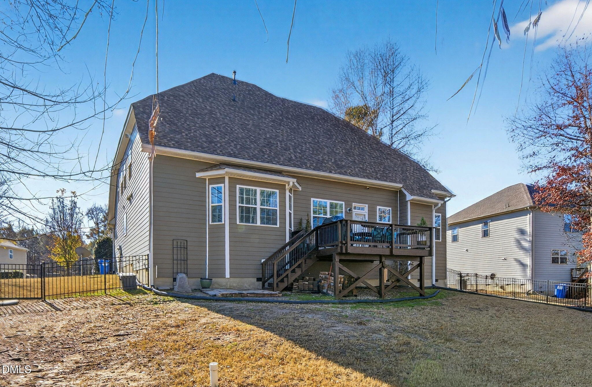 307 Marbella Drive Rolesville, NC 27571 - Photo 64 of 65 a view of a house with backyard