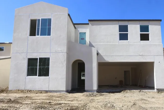 a view of a house with a balcony