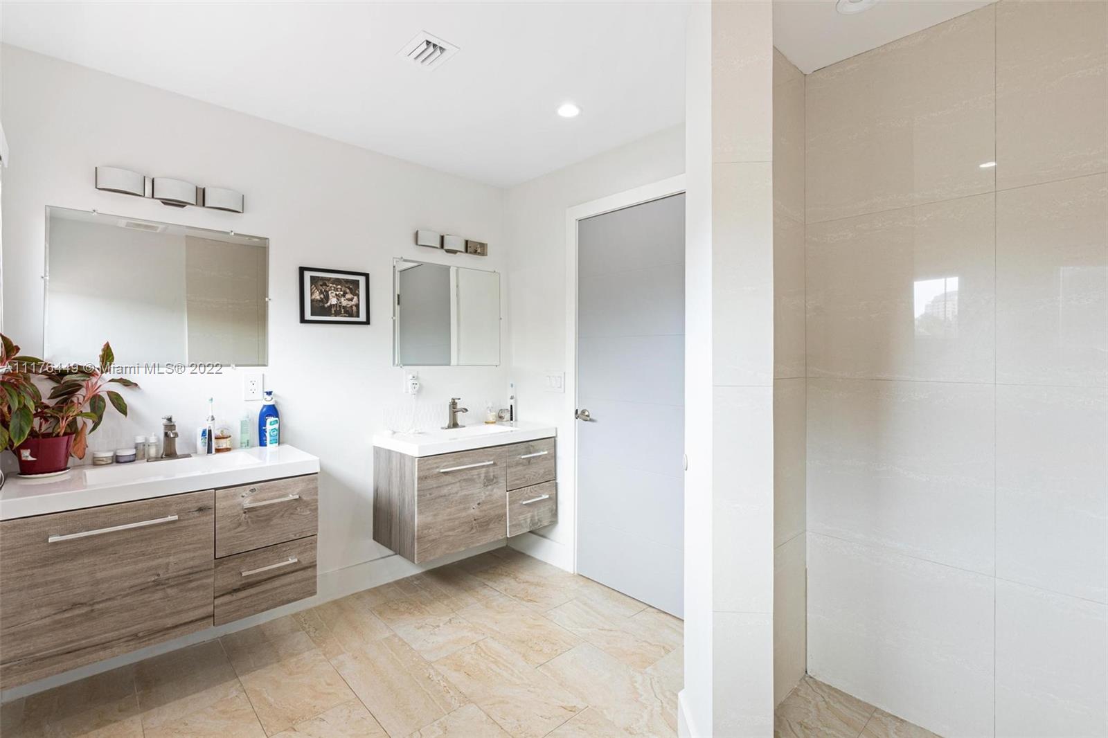 1910 Coral Gate Drive Miami, FL 33145 - Photo 17 of 39 a view of bathroom with dual sinks