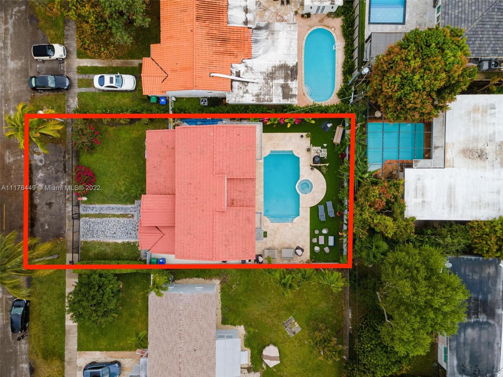 1910 Coral Gate Drive Miami, FL 33145 - Photo 35 of 39 a view of swimming pool