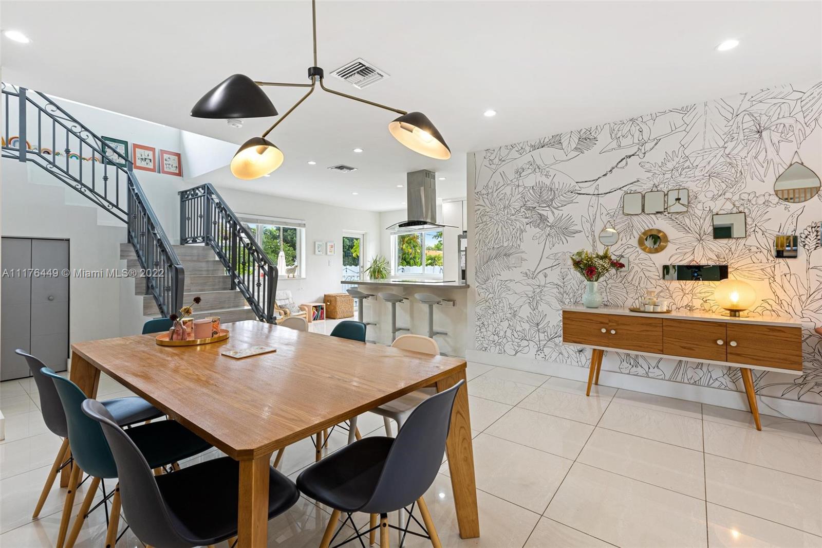 1910 Coral Gate Drive Miami, FL 33145 - Photo 4 of 39 a view of kitchen with cabinets and wooden floor
