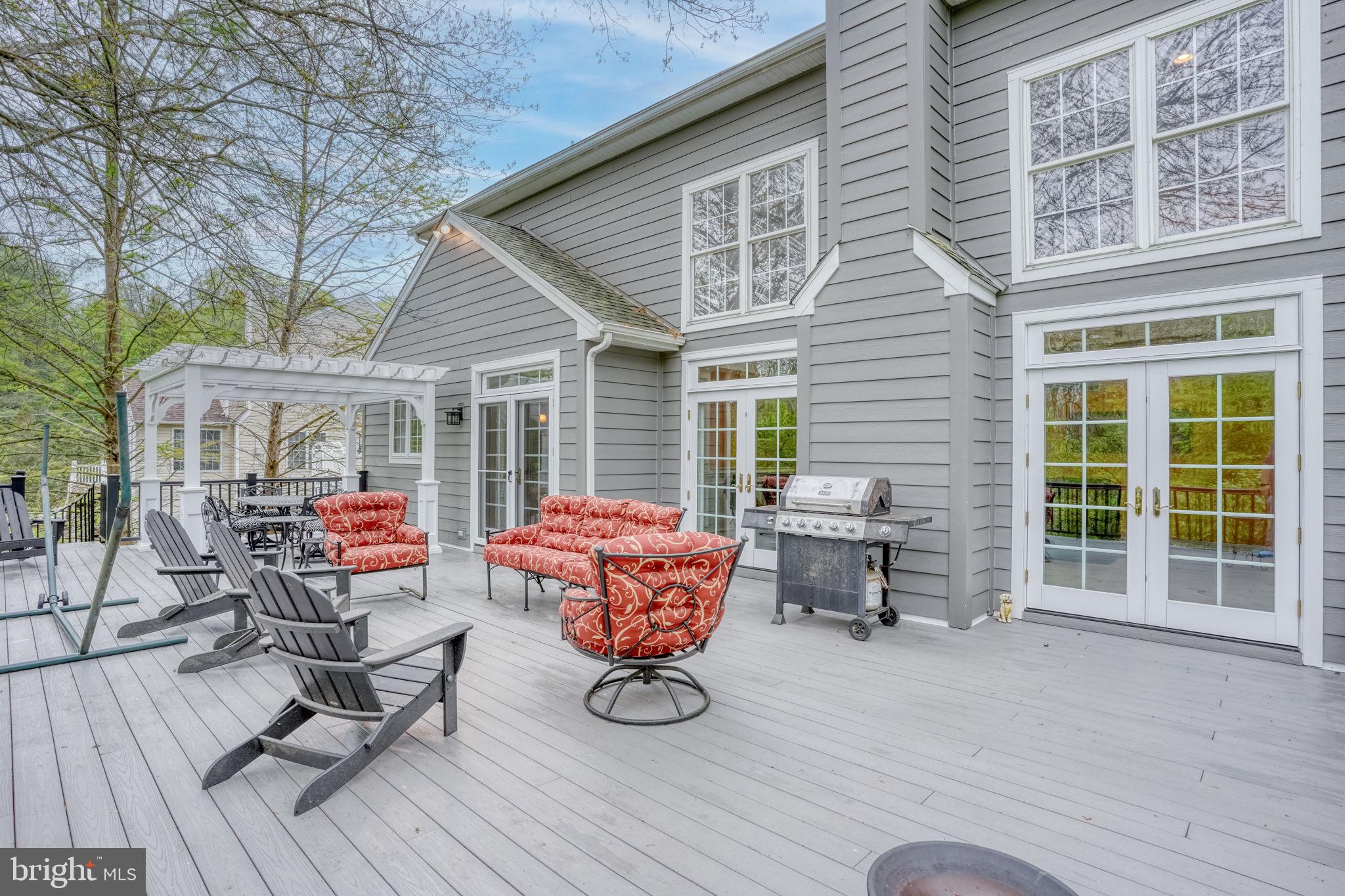 357 Willits Way Garnet Valley, PA 19060 - Photo 52 of 63 a view of outdoor seating space with wooden floor and seating