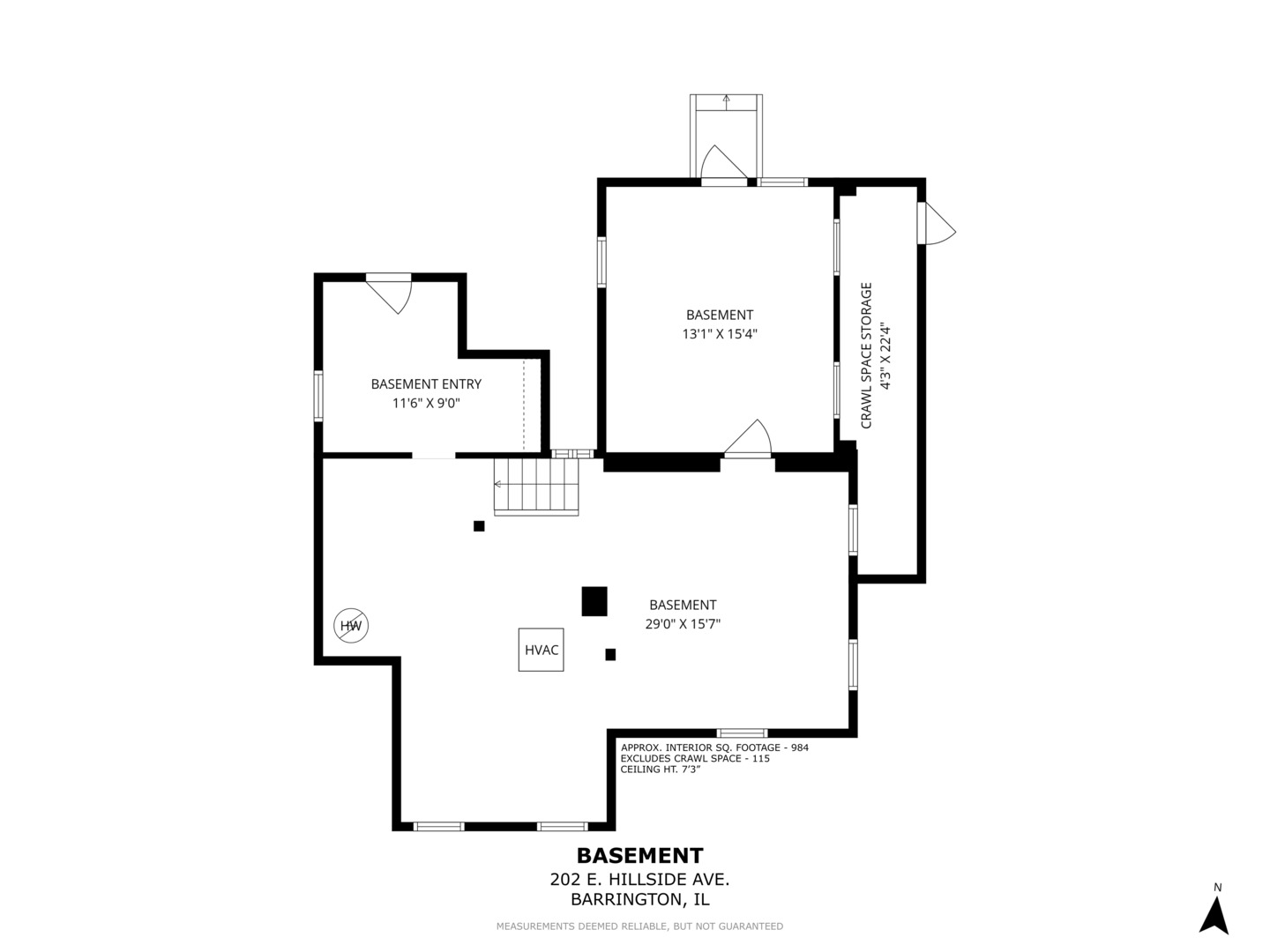 202 East Hillside Road Barrington, IL 60010 - Photo 36 of 37 a picture of floor plan