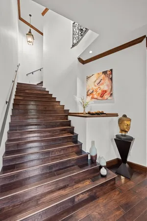 a view of entryway and hall