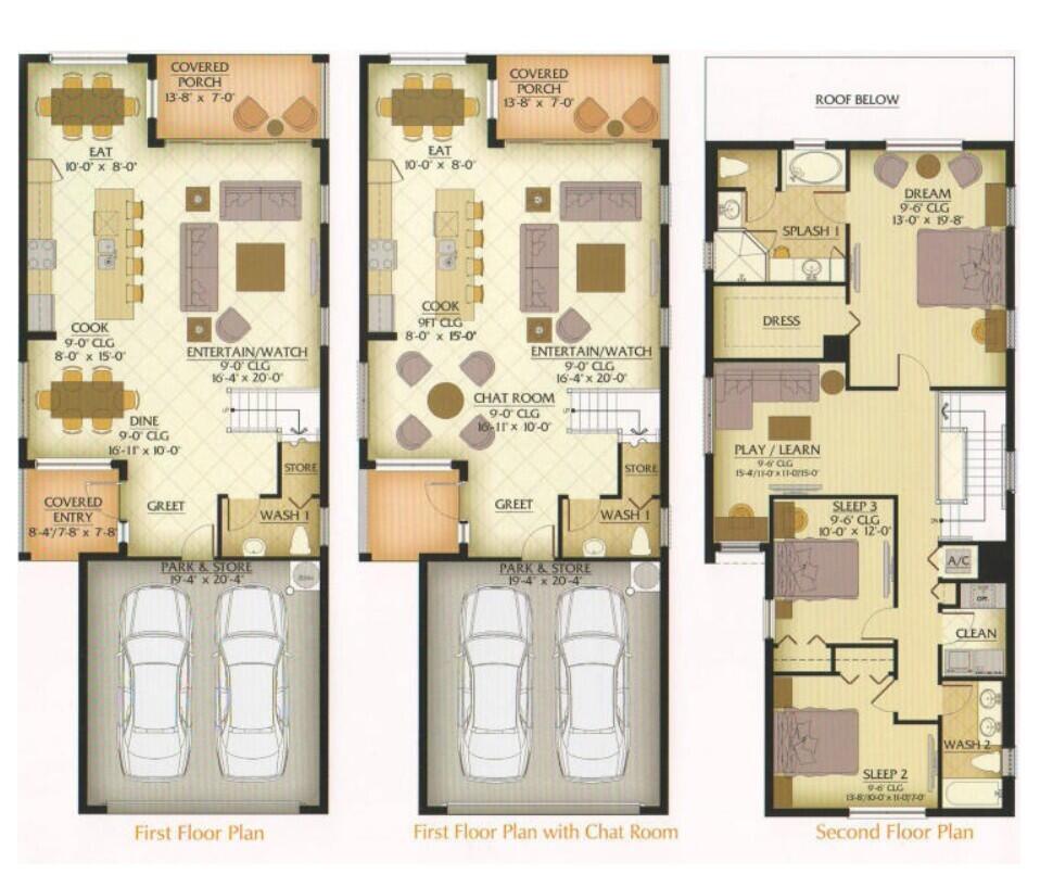4820 Northwest 16th Terrace Boca Raton, FL 33431 - Photo 39 of 39 4820 Guava floor plan