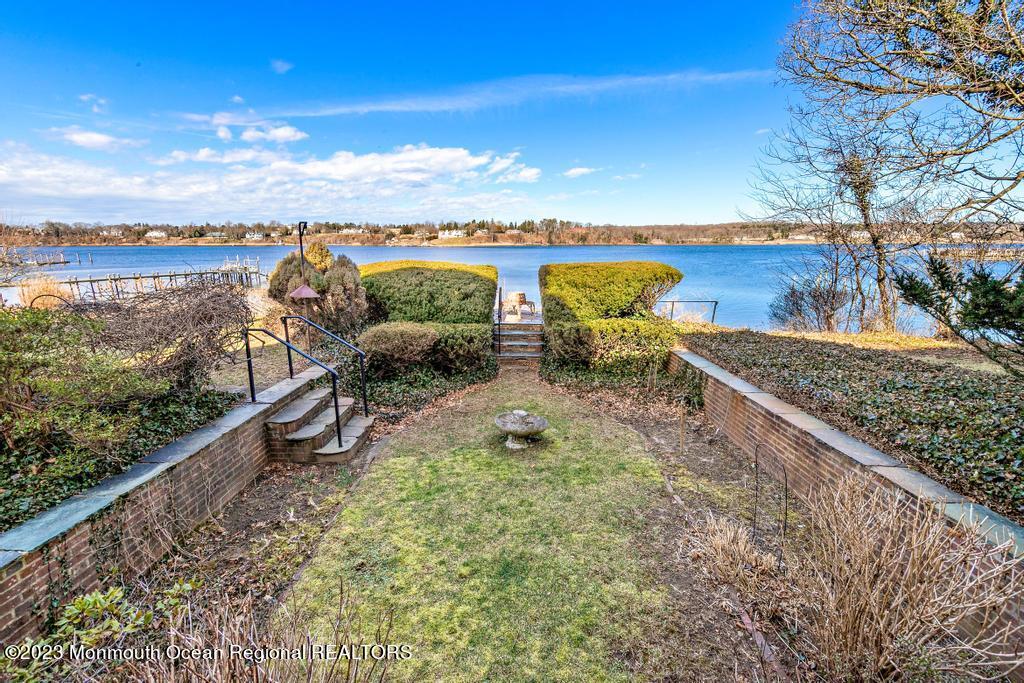 29 Hance Road Fair Haven, NJ 07704 - Photo 28 of 53 a view of a garden and lake view