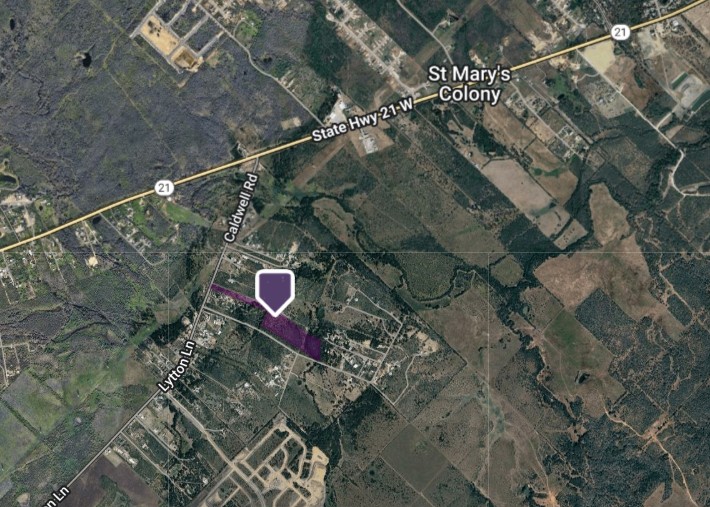 211 Caldwell Road Dale, TX 78616 - Photo 27 of 27 a aerial view of a house