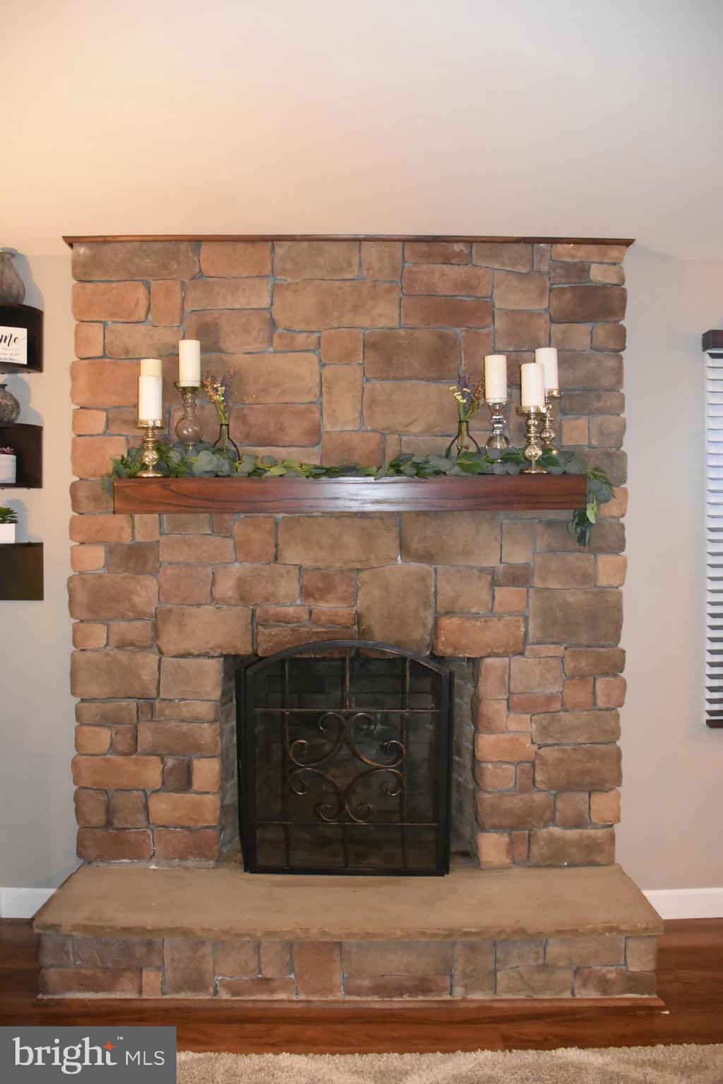824 Dunbury Road Fairless Hills, PA 19030 - Photo 17 of 31 Wood burning fireplace