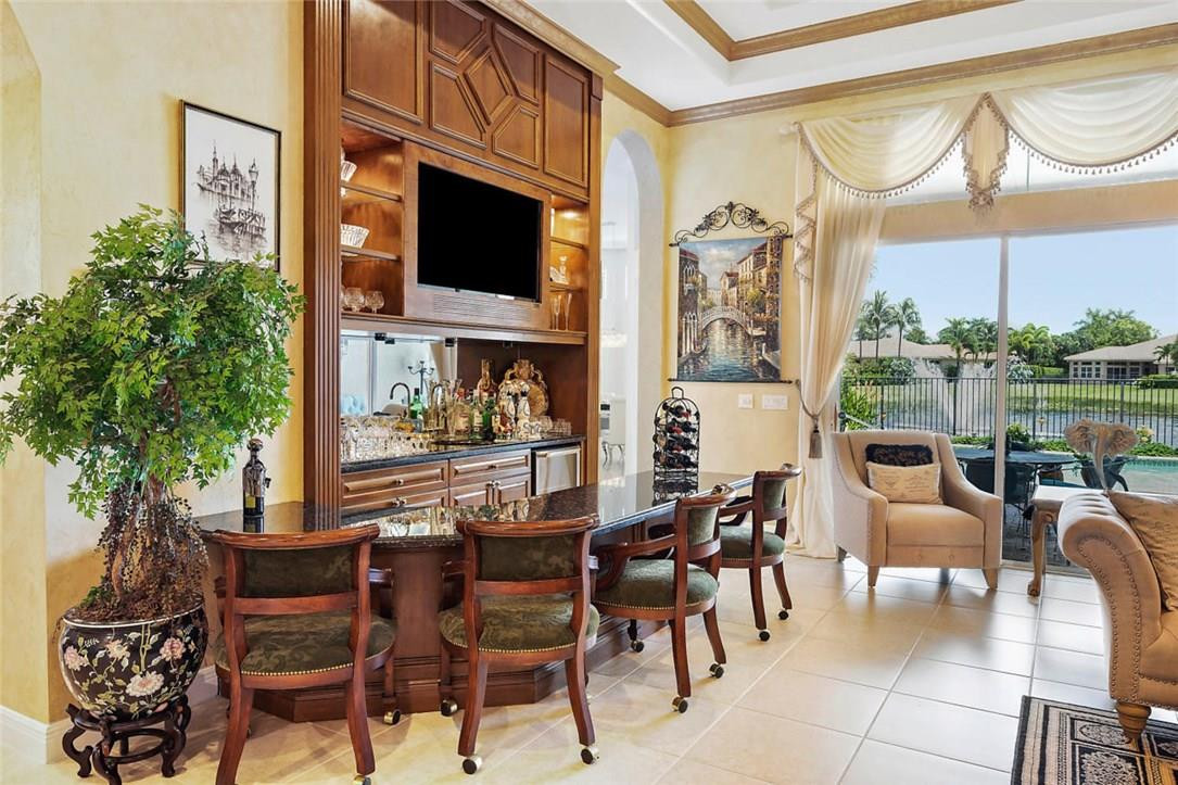 16391 Braeburn Ridge Trail Delray Beach, FL 33446 - Photo 6 of 31 Custom Built-in Bar