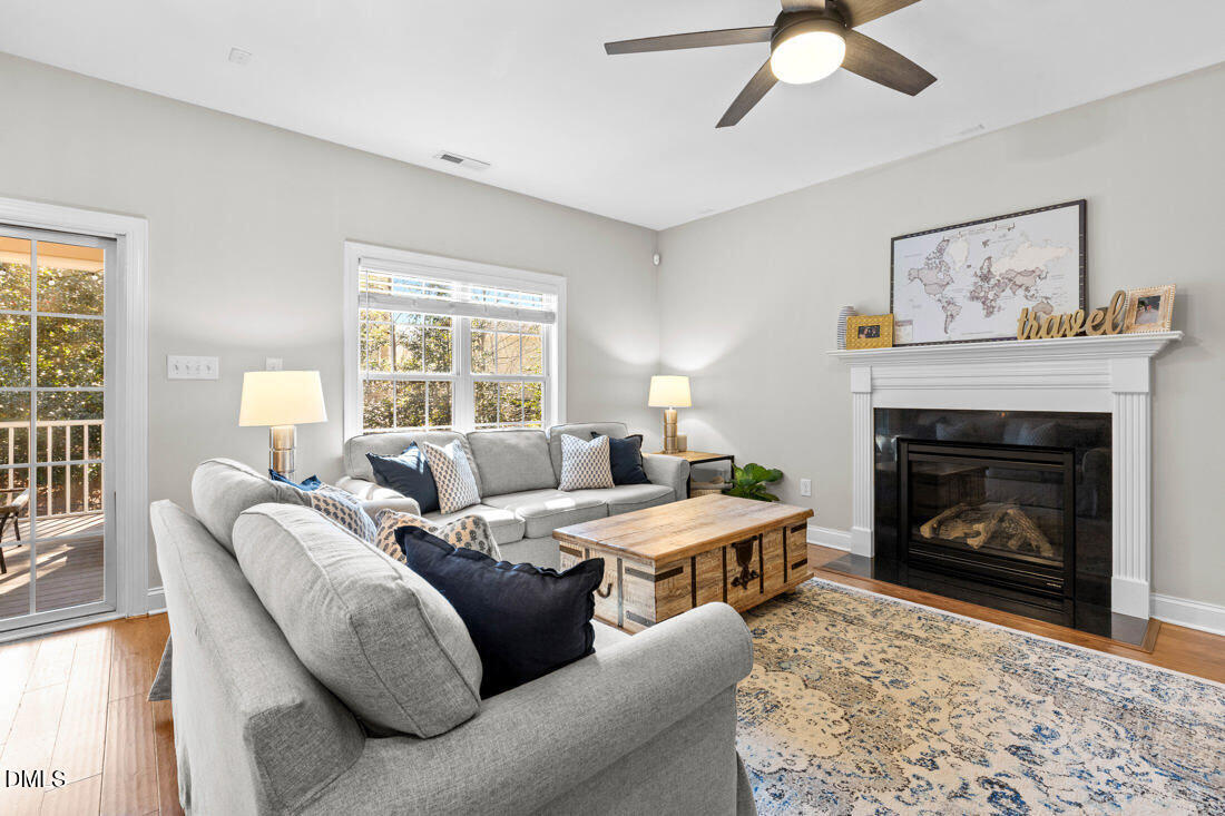 170 Valley Pines Circle Spring Lake, NC 28390 - Photo 23 of 55 a living room with furniture and a fireplace