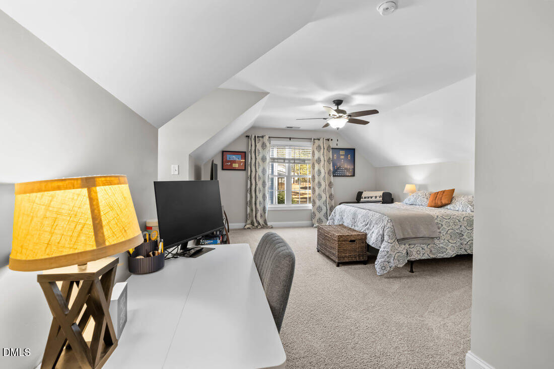 170 Valley Pines Circle Spring Lake, NC 28390 - Photo 35 of 55 a bedroom with bed tv and window